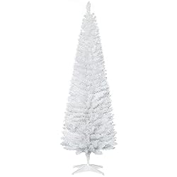 HOMCOM 6' Artificial Pencil Christmas Tree, Slim