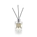 Jasmine Essential Oil Reed Diffuser by PriSu, Rattan Reed Sticks, Natural Scented Long-Lasting Fragrance Oil (4+ Months 4.0 fl oz) for Aromatherapy Stress Relief