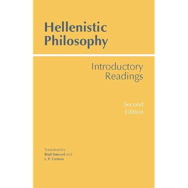 Amazon.com: The Hellenistic Philosophers: Volume 1, Translations