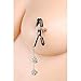 Xr Brands Ornament Adjustable Nipple Clamps with Jewel Accentsthumb 1