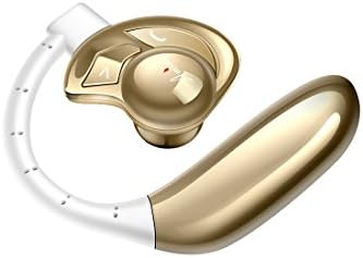 AMINY Bluetooth Headset with SIRI Voice Active Wireless Bluetooth 4.1 Earpiece with Noise Cancelling Handsfree Waterproof Earbuds for iPhone and Android