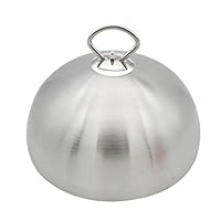 VANKOA Stainless Steel Pot Cover Restaurant Food Cover for Fine Dining Cakes Appetizers Parties Restaurants - 11-inches(28cm Diameter)