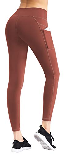 LifeSky Yoga Pants for Women with Pockets High Waist Tummy Control Leggings 4 Way Stretch Soft & Slim Active Leggings