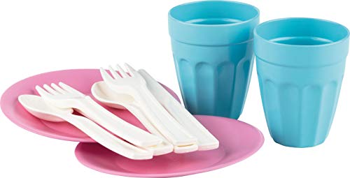 30 tlg Küchenset für Spielküche Töpfe Kinderservice Besteck in Box – Bild 4