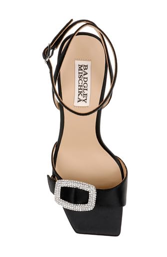 BADGLEY MISCHKA’S JUDITH HEELED SANDAL, CLAY, 10.0