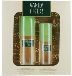 VANILLA FIELDS by Coty COLOGNE SPRAY 2 OZ &amp; COLOGNE SPRAY 1 OZ for WOMEN ---(Package Of 3)