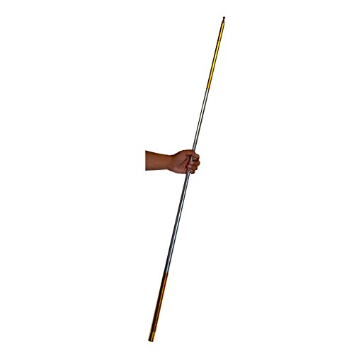 55" Golden Silvery Metal Appearing Cane Magic Wand For Professional Magician Stage Close-up Magic Trick Magic Accessories