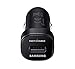 Official Samsung Adaptive Fast Micro USB Car Charger + Type C Adapter - For S6/S7/Edge/S8/S9/+/ Note 5/Note8/Note9/ (Combo Pack)