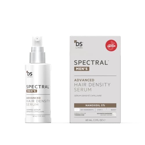 DS Labs Spectral Men's Formally Spectral.DNC-N - Hair Density Serum, Strengthening, Thickening, Minimize Shedding, Color Safe, 60mL, Packaging May Vary
