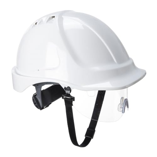 Portwest PW55 Endurance Visor Helmet Hard Hat ABS Shell