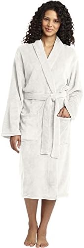 Personalized Robe Luxury Plush Soft Microfleece Customize with Monogram, Name, Or Wording Ivory