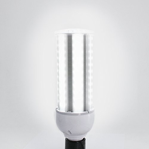25W LED Corn Light Bulb, E26 Medium Screw Base, 6500K Daylight White 2400 Lumens, 200 Watt Equivalent Metal Halide Replacement for Indoor Outdoor Large Area Lighting, Street and Area Light, HID, HPS