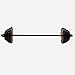 Step Fitness 4-weight Deluxe Barbell Set