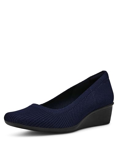 Anne Klein Escarpins Wisher pour Femme, Bleu Marine, 39.5 EU