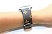 Band 38mm Compatible Apple Watch Fashion Leather iWatch Sport Series 4 Series 3 2 1 Strap Replacement for Women Men Black Metal Buckle (Brown 38mm)