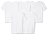 Moon and Back Set of 5 Organic V-Neck Short-Sleeve