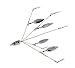 Alabama Rig for Bass Fishing Lures Swim Bait Umbrella Ultralight Multi and Blade 5 arm (Blue)