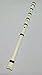 Shakuhachi Japanese Flute 1.8 in D Hand Made PVC Flute