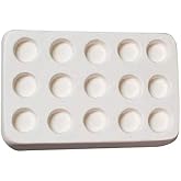 Mega Mini Circle Jewelry Casting Mold - 15 Circles