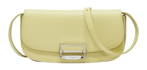 LIEBESKIND BERLIN bolso bandolera Ezra 2 Calf Optic Crossbody Bag Light Mimosa verde claro
