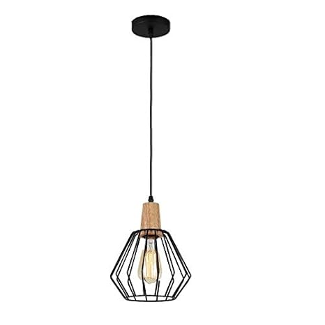 Edison Vintage Pendant Light Fixture Chandelier Rustic Wood