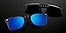 ATTCL Unisex New Unisex Reflective Wayfarer Style Flip Up Clip on Polarized Sunglasses 1HP806 Silver