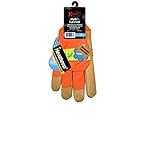 Kinco-HydroFlector-Lined-Hi-Vis-Orange-Waterproof-Grain-Pigskin-Palm-with-Knit-Wrist-Glove
