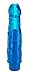 Topcat Vibrating Jelly Dildo, 8.25 Inch, Blue