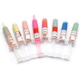 CHENTEC 5 Gram Diamond Lapping Paste Polishing Compound for Fine to Final Polishing, Grits 1000# 10000# 0.5-10 Micron(8PCS)