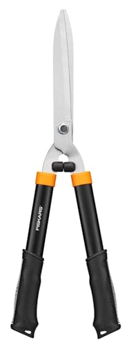 Fiskars Solid Hedge Shears HS21, Bush and Hedge Trimming, Length 59cm