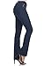 Rekucci Jean-ius Fit Unbelievable Super Soft 5 Pocket Bootcut Denim Jeans (8,Midnight Rinse)