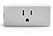 Leviton DW15P-1BW Decora Smart Wi-Fi Mini Plug-In Outlet, No Hub Required, Works with Alexa, Google Assistant and Nest