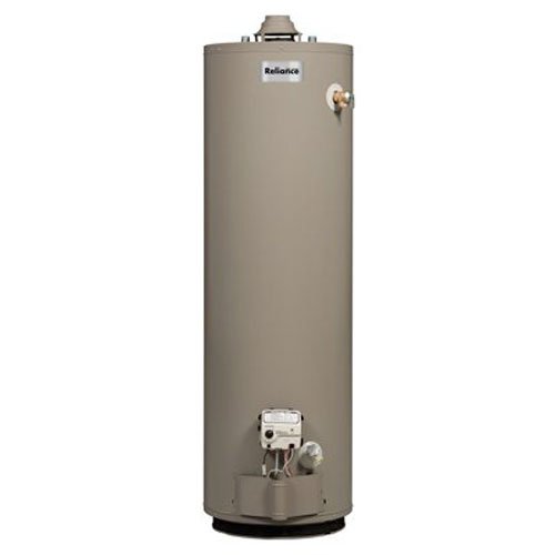 BOSCH THERMOTECHNOLOGY 3-40-NOCT400 35500 BTU 62" x 20" D Natural Gas Water Heater with 2" Insulation, Not for Use in Mobile/Manufactured Homes, 40 gallon
