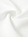Floerns Women's Floral Embroidery Loose Blouse Bell Sleeve Top White S