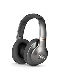 JBL Everest 710GA Auriculares inalámbricos sobre la oreja con Bluetooth con activación por voz y micrófono remoto incorporado   Gun Metal