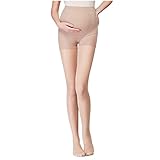 JET-BOND FS015 Maternity Pregnant Mother light thins tights (NUDE, free size)