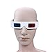 Orgrimmar 50 Pairs of Red Flat- 3D Glasses and Cyan White Frame Anaglyph Cardboardthumb 1