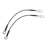 X AUTOHAUX Truck Tailgate Lift Support Cables for 93-11 Ford Ranger 2 Pcs