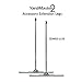 Elite Screens Yard Master 2 Series, 51.4-inch Extension Legs for 135-inch Yard Master 2 Projection Screens ONLY (ZOMS2-L135)