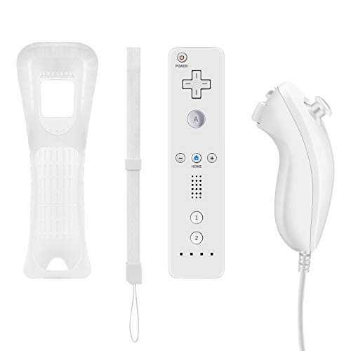 Remote Controller and Nunchuck Controller Replacement for Nintendo Wii