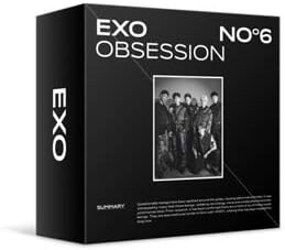 韓国音楽 Exo エクソ 6集 Obsession エアキット ブックレット28p フォトカード1種 Kstargate限定 Amazon Co Jp
