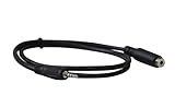 YCS Basics 2 Foot 2.5mm Male to Female 4 Conductor Headphone Extension Cable