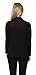 Free to Live Women's Nursing Cardigan Criss Cross Pullover Top with Long Sleeves Black