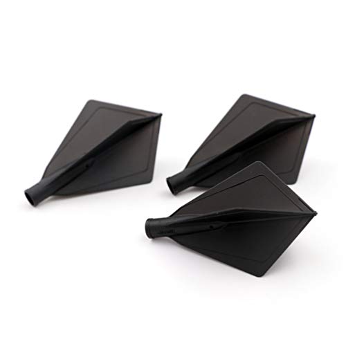 CUESOUL TERO AK4 Black Dart Flights Diamond Shape,Set of 3 pcs(CS-AK4+1ZSYS)