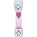 Safe & Simple 5 Minute Sand Timer + Bonus PINK 2 Minute Toothbrush Timer. Large, Durable, Orange Hourglass for Kids + Exclusive Guarantee + Bonuses