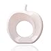 Guo's Ceramic Statues of Apple Figurine Home Decor Pottery Decorative Sculpture Large 9 Inch 5 Colors (Apple White)