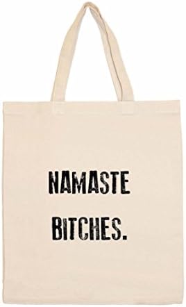 Nouvelles Images Retrospect RETV039 Namaste Bitches Tote, 16.5 by 14.57 by 4.675-Inch