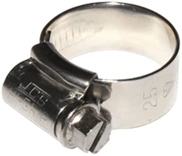 5 x JCS HI-GRIP HOSE CLIPS SIZE 30 STAINLESS STEEL 22-32mm JUBILEE TYPE 1A