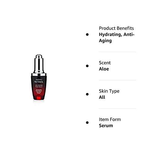 Progenix Professional Skin Care Retinol Serum. AntiWrinkle Face serum