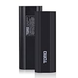 TOMO V8-2 Smart 18650 Portable Power Bank & Battery Charger 2 in 1 with Double Output and LCD display (Black)